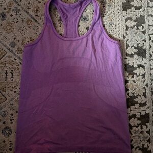 Lululemon Athletica Purple Fitted Sleeveless Tank